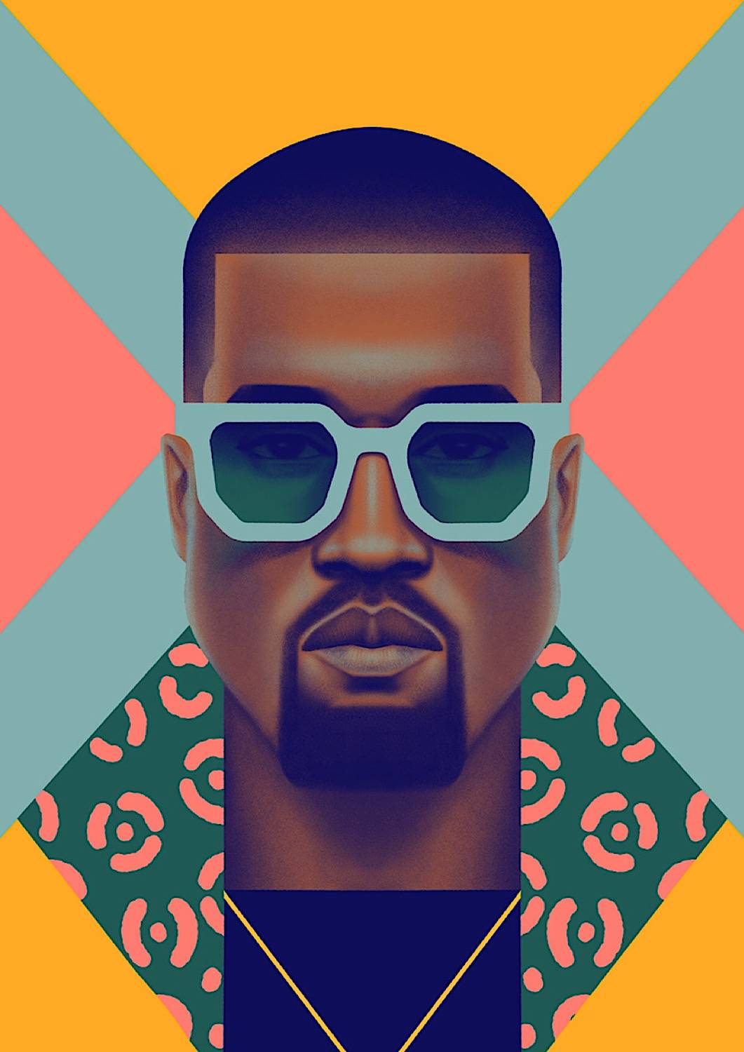 Kanye West, one of the most creative musicians
